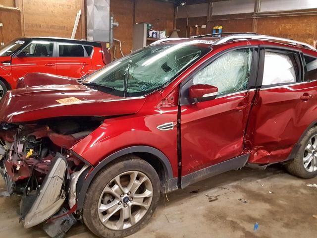 1FMCU9JX8FUA48392 - 2015 FORD ESCAPE TIT RED photo 10