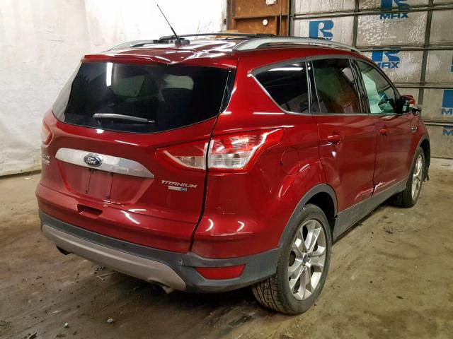 1FMCU9JX8FUA48392 - 2015 FORD ESCAPE TIT RED photo 4