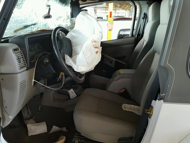 1J4FA69S86P756894 - 2006 JEEP WRANGLER / WHITE photo 5