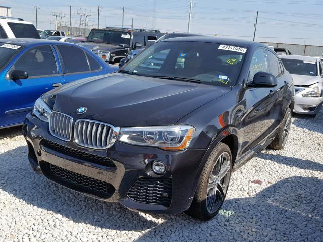 5UXXW3C57G0R21503 - 2016 BMW X4 XDRIVE2 BLACK photo 2