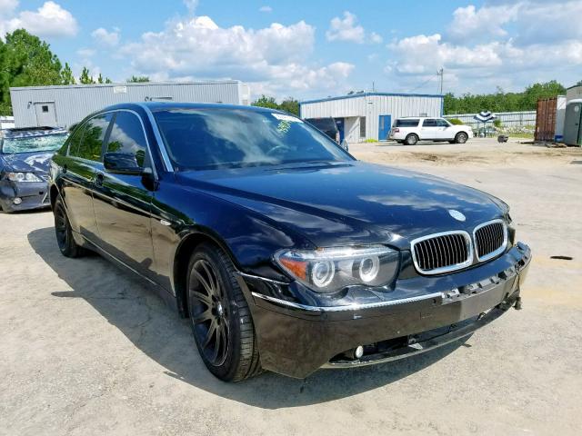 WBAGN634X4DS50052 - 2004 BMW 745 LI BLACK photo 1