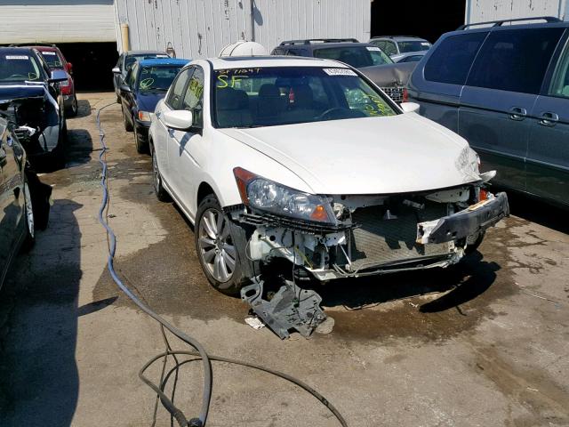 1HGCP3F87BA032241 - 2011 HONDA ACCORD EXL WHITE photo 1