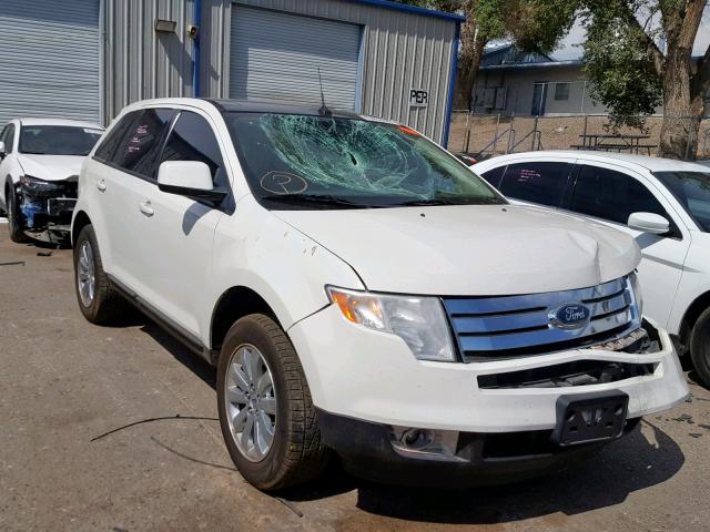 2FMDK3JC9ABB17125 - 2010 FORD EDGE SEL WHITE photo 1