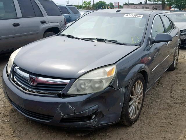 1G8ZV57767F191336 - 2007 SATURN AURA XR GRAY photo 2