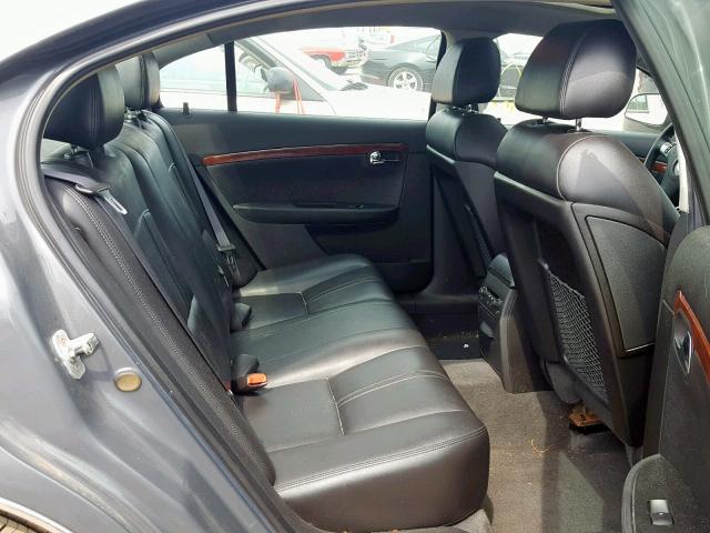 1G8ZV57767F191336 - 2007 SATURN AURA XR GRAY photo 6