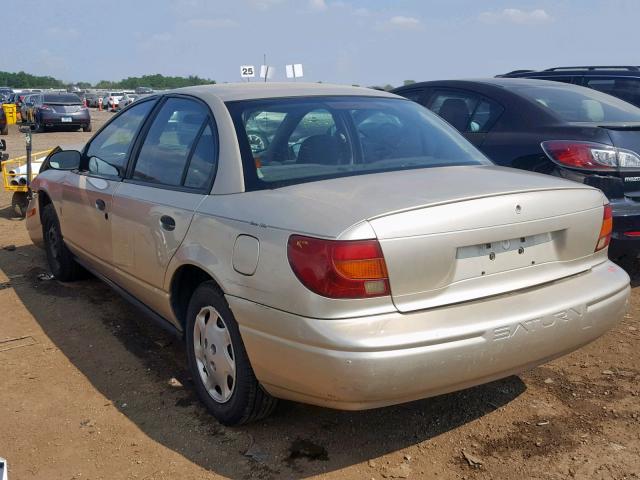 1G8ZH52872Z259609 - 2002 SATURN SL1 BEIGE photo 3