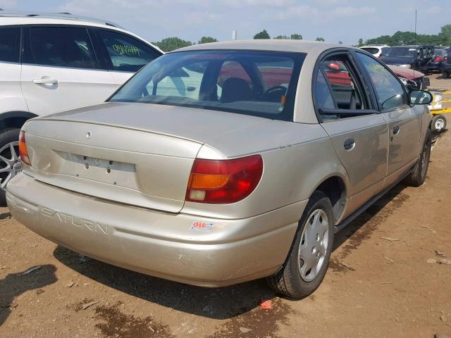 1G8ZH52872Z259609 - 2002 SATURN SL1 BEIGE photo 4