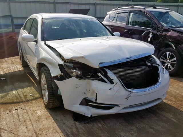 1C3CCBBB7DN584019 - 2013 CHRYSLER 200 TOURIN WHITE photo 1