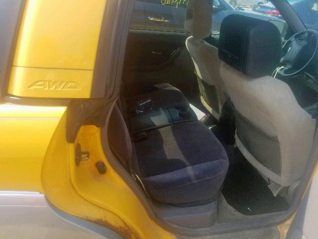 4S4BT62C037112931 - 2003 SUBARU BAJA SPORT YELLOW photo 6