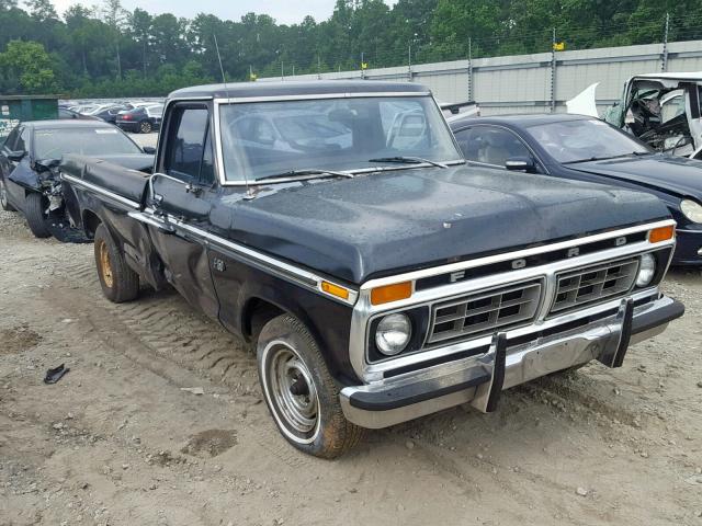 F15HND02427 - 1976 FORD F-150 BLACK photo 1