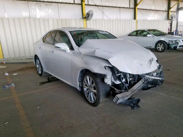 JTHBK262895104001 - 2009 LEXUS IS 250 WHITE photo 1