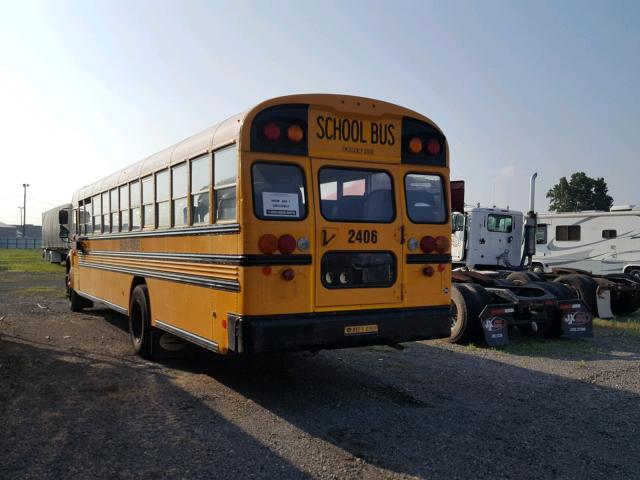 1BAKGCBH1EF302565 - 2014 BLUE BIRD SCHOOL BUS YELLOW photo 3