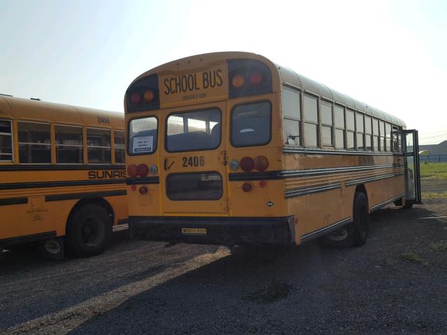 1BAKGCBH1EF302565 - 2014 BLUE BIRD SCHOOL BUS YELLOW photo 4