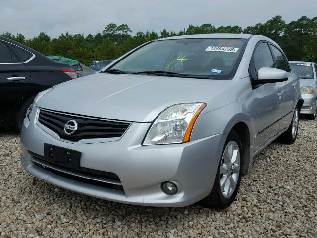 3N1AB6AP7BL724953 - 2011 NISSAN SENTRA 2.0 SILVER photo 2