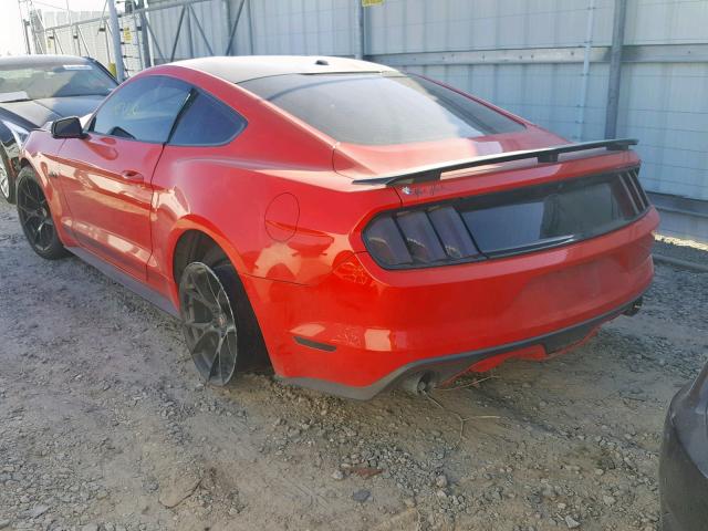 1FA6P8CF8G5241862 - 2016 FORD MUSTANG GT RED photo 3