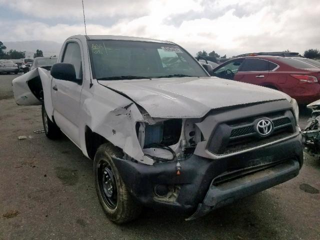 5TFNX4CN3DX026539 - 2013 TOYOTA TACOMA WHITE photo 1