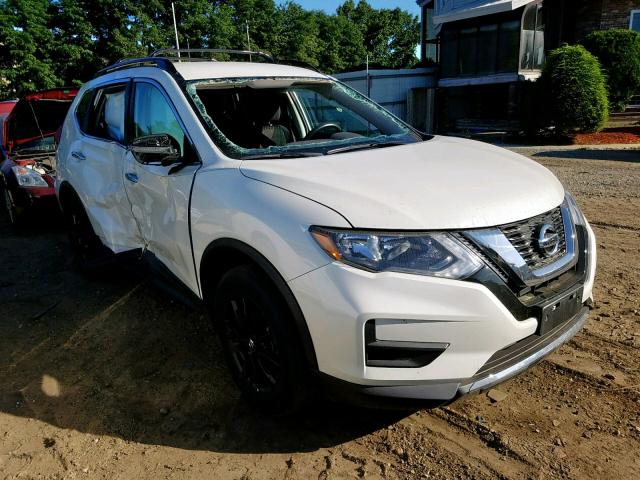 5N1AT2MV8HC805814 - 2017 NISSAN ROGUE SV WHITE photo 1