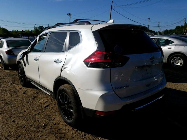 5N1AT2MV8HC805814 - 2017 NISSAN ROGUE SV WHITE photo 3