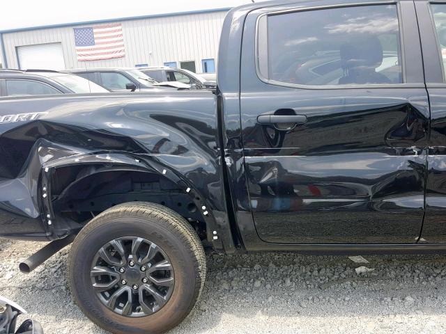 1FTER4EH8KLA12027 - 2019 FORD RANGER SUP BLACK photo 9