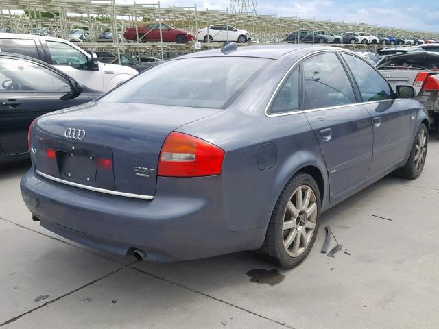 WAUCD64B74N100201 - 2004 AUDI A6 S-LINE GRAY photo 4