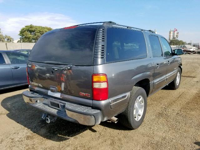 3GKFK16T72G217141 - 2002 GMC YUKON XL K GRAY photo 4