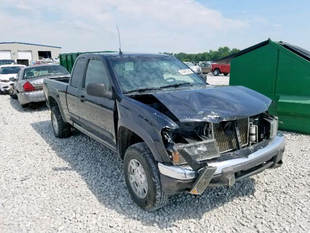 1GCDT39E688227408 - 2008 CHEVROLET COLORADO L BLACK photo 1