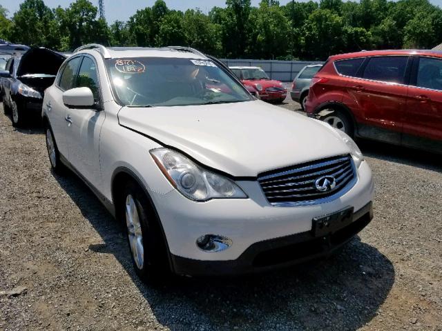 JN1BJ0HR8DM482131 - 2013 INFINITI EX37 BASE WHITE photo 1