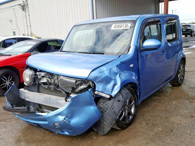 JN8AZ2KR0CT255806 - 2012 NISSAN CUBE BASE BLUE photo 2