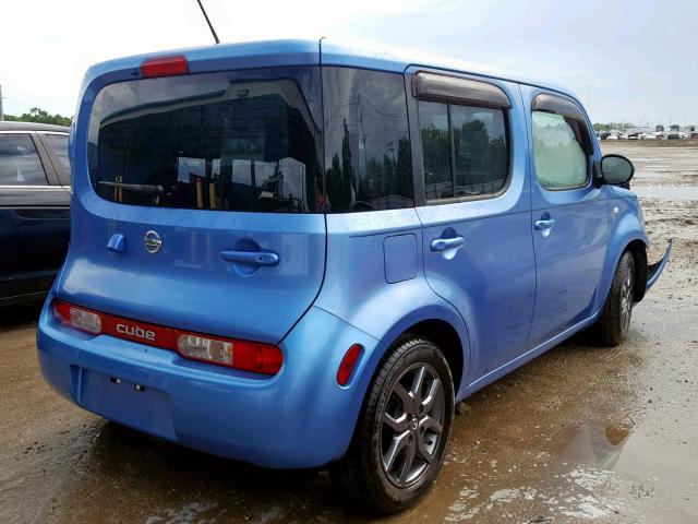 JN8AZ2KR0CT255806 - 2012 NISSAN CUBE BASE BLUE photo 4