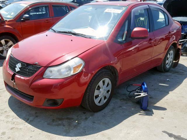 JS2YC5A37C6300206 - 2012 SUZUKI SX4 LE RED photo 2