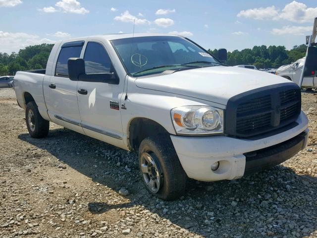 3D7KS29A58G128225 - 2008 DODGE RAM 2500 WHITE photo 1