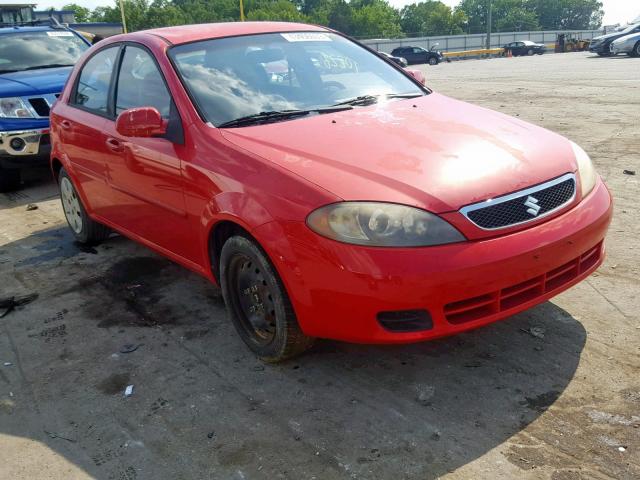 KL5JD66Z77K526213 - 2007 SUZUKI RENO BASE RED photo 1