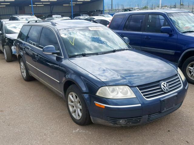 WVWVD63B94E284103 - 2004 VOLKSWAGEN PASSAT GLS BLUE photo 1