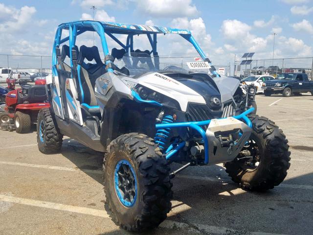 3JBPEAR29GJ001136 - 2016 CAN-AM MAVERICK M BLUE photo 1