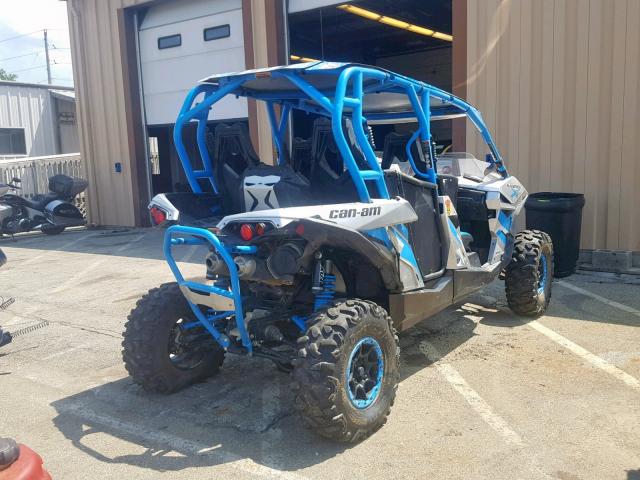 3JBPEAR29GJ001136 - 2016 CAN-AM MAVERICK M BLUE photo 4