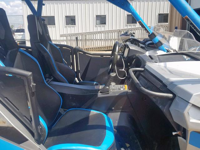 3JBPEAR29GJ001136 - 2016 CAN-AM MAVERICK M BLUE photo 5