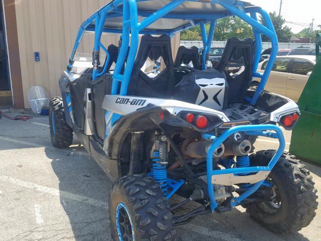 3JBPEAR29GJ001136 - 2016 CAN-AM MAVERICK M BLUE photo 9