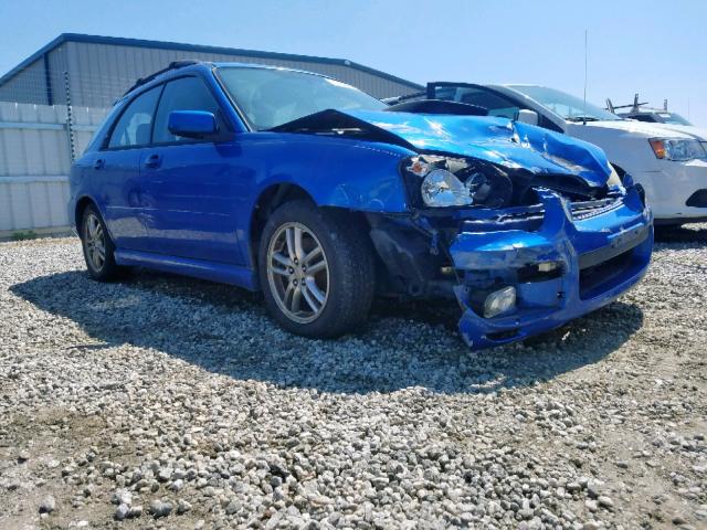 JF1GG29615H800544 - 2005 SUBARU IMPREZA WR BLUE photo 1