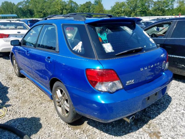 JF1GG29615H800544 - 2005 SUBARU IMPREZA WR BLUE photo 3