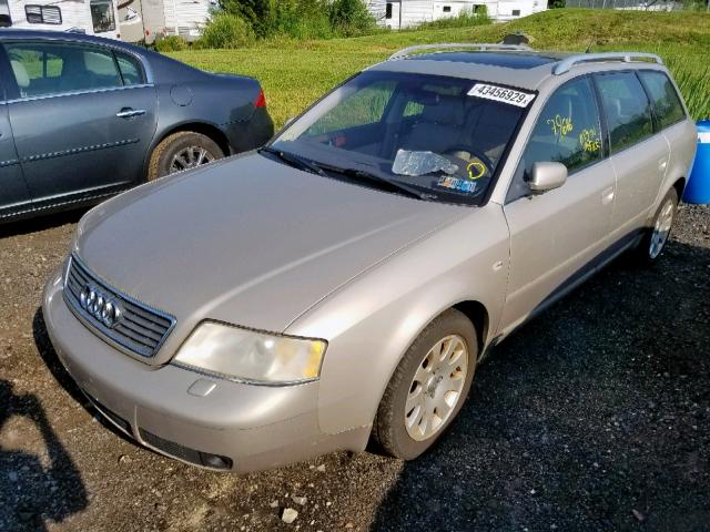 WAUDA24B6XN002528 - 1999 AUDI A6 AVANT Q TAN photo 2