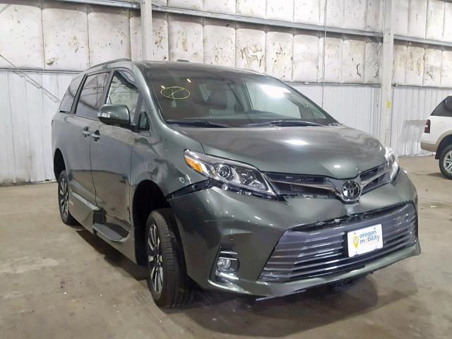 5TDYZ3DCXKS969853 - 2019 TOYOTA SIENNA LIM GRAY photo 1