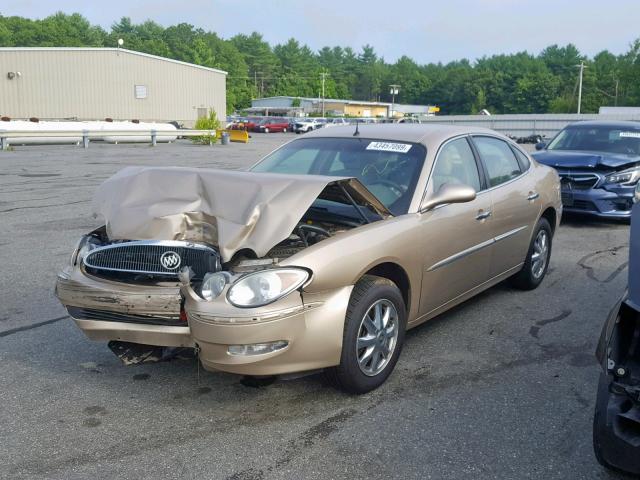 2G4WD532551283494 - 2005 BUICK LACROSSE C GRAY photo 2