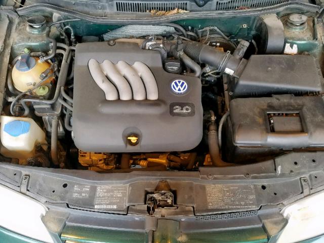 3VWSA29M0YM029575 - 2000 VOLKSWAGEN JETTA GLS GREEN photo 7