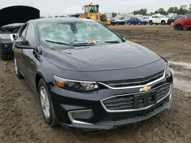 1G1ZB5ST4JF227155 - 2018 CHEVROLET MALIBU LS 黑色 照片 1