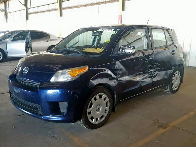 JTKKU10419J034583 - 2009 TOYOTA SCION XD BLUE photo 2