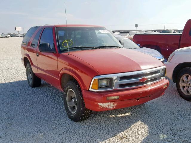 1GNCS18W0VK229898 - 1997 CHEVROLET BLAZER RED photo 1