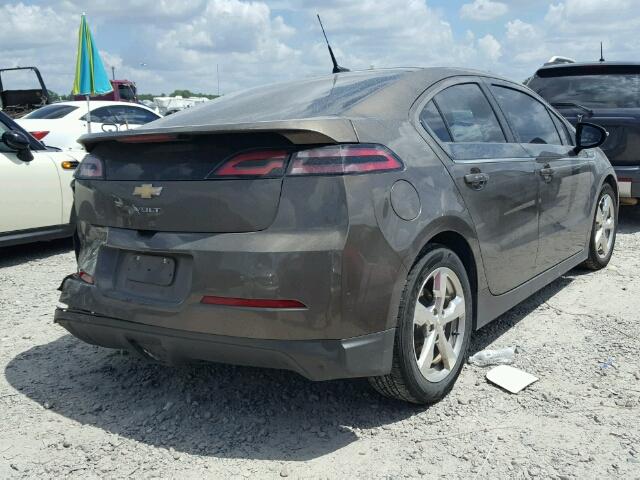 1G1RD6E4XEU163340 - 2014 CHEVROLET VOLT GRAY photo 4