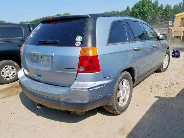 2C8GF68404R508731 - 2004 CHRYSLER PACIFICA BLUE photo 4