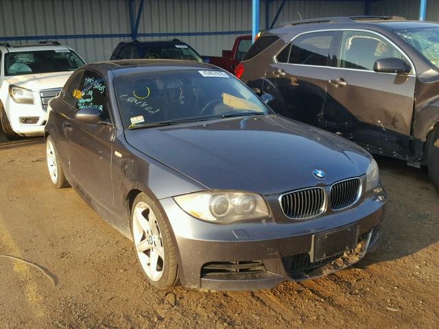 WBAUC73588VF22253 - 2008 BMW 135 I BLUE photo 1