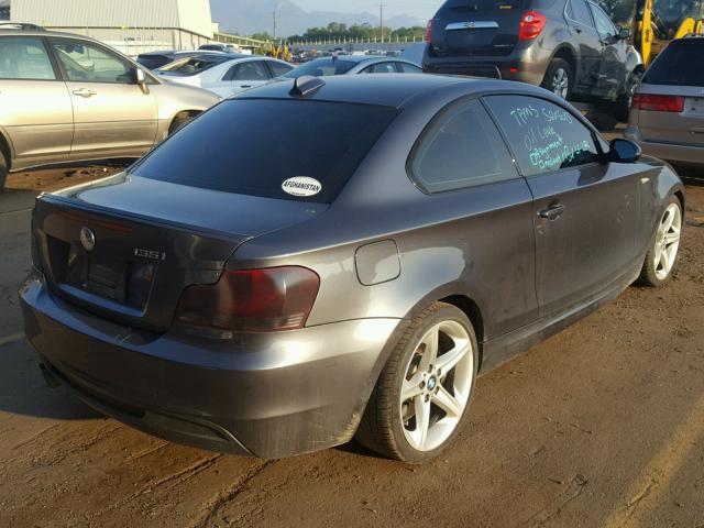 WBAUC73588VF22253 - 2008 BMW 135 I BLUE photo 4